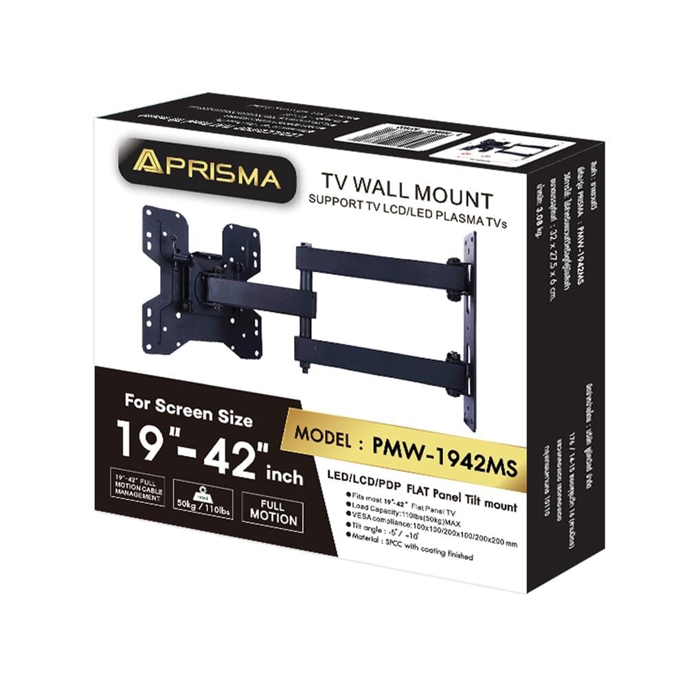 ขาแขวนทีวี PRISMA PMW-1942MS 19-42 นิ้ว