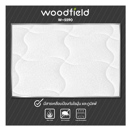 ที่นอนสปริง 6 ฟุต WOODFIELD รุ่น W-5590 พร้อมหมอนหนุน 2 ชิ้น_4