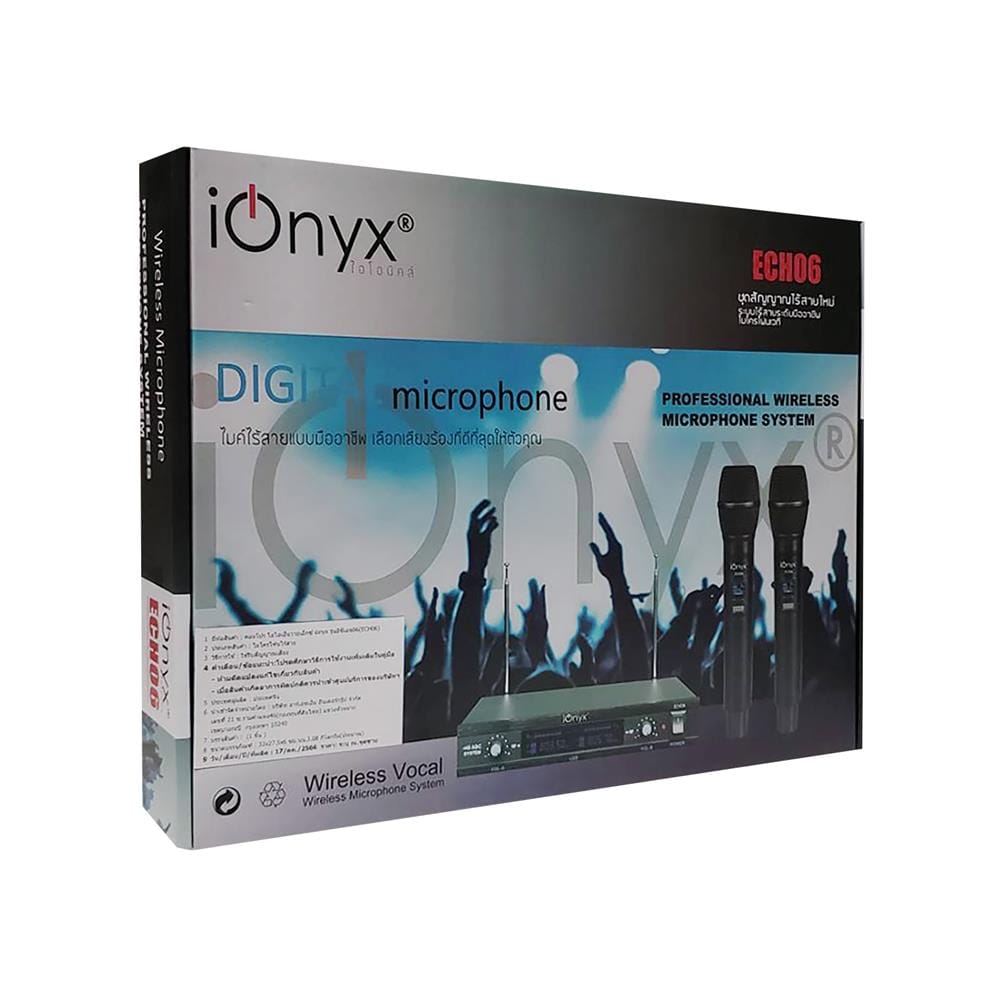 ไมโครโฟนไร้สาย IONYX MC06