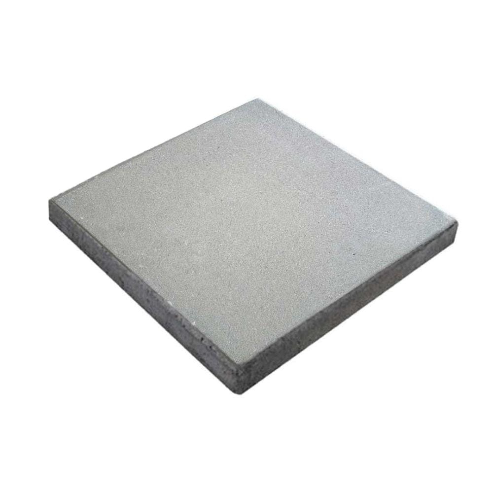 แผ่นทางเท้า DURAONE ลายเรียบ 40x40 ซม. สีเทา