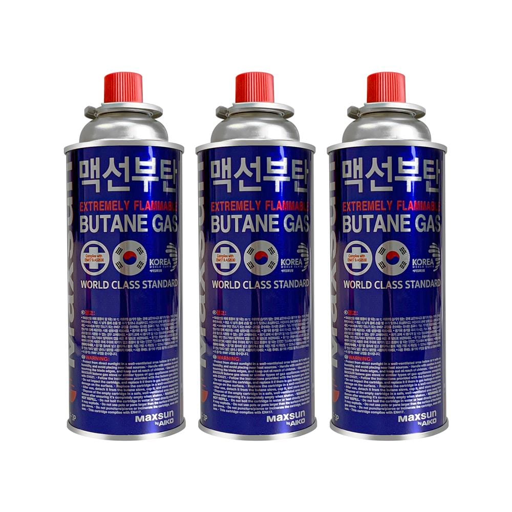 แก๊สกระป๋อง MAXSUN MSF-3P แพ็ก 3 กระป๋อง