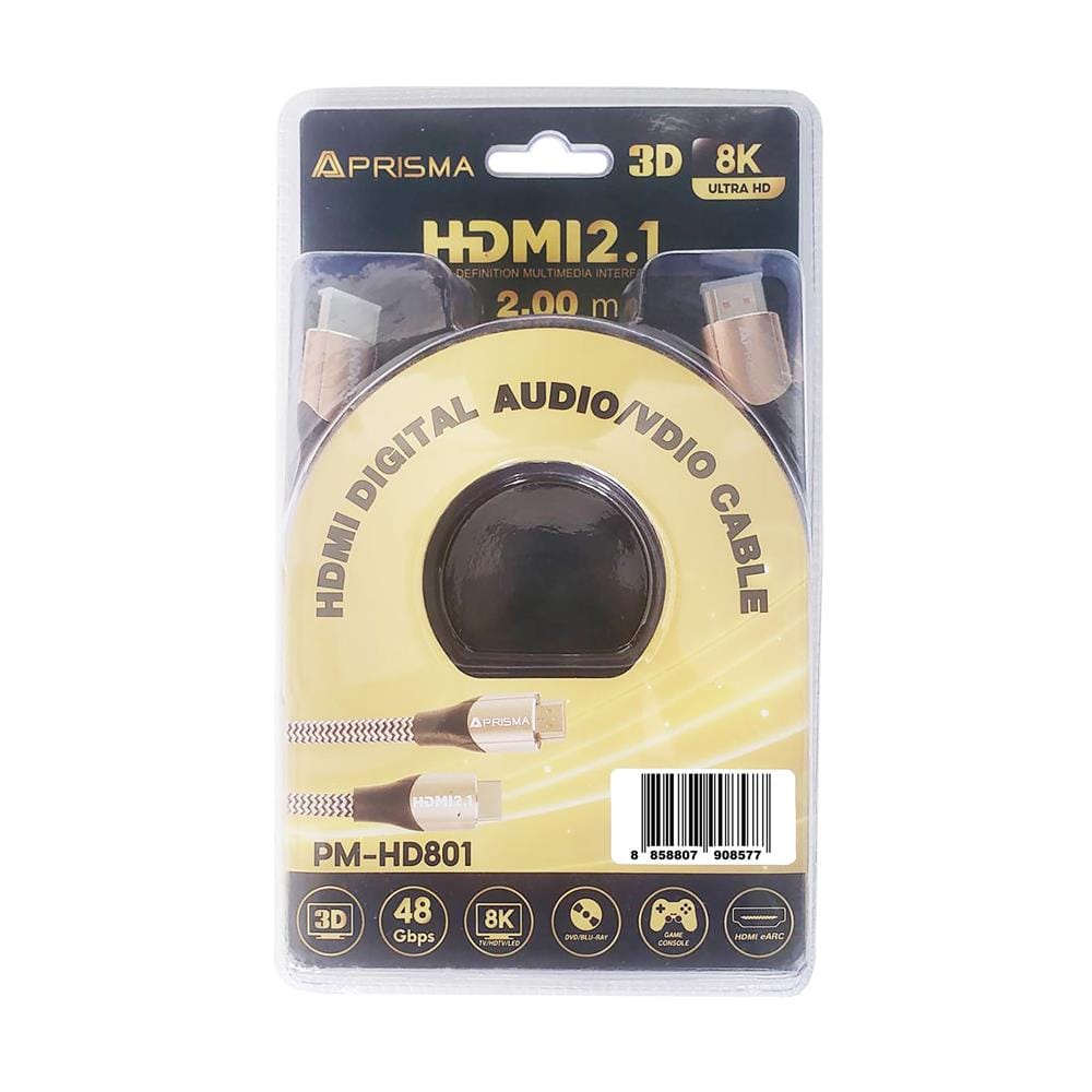 สาย HDMI 8K PRISMA PM-HD801 2 เมตร