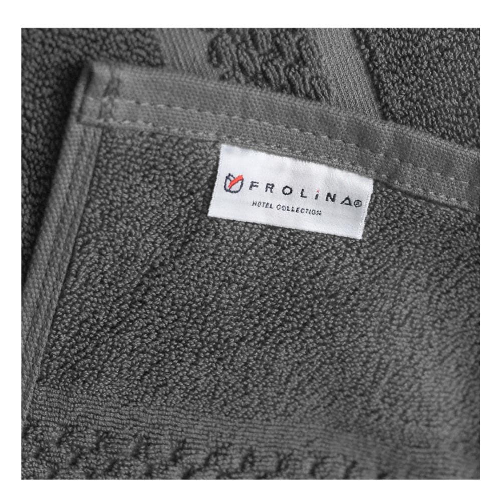 ผ้าขนหนู FROLINA FINEST HOTEL 35X66 นิ้ว สี DARK GREY