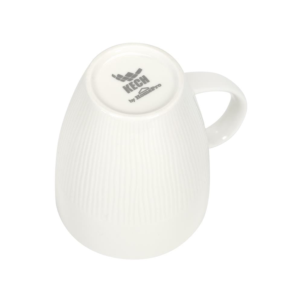 ถ้วยหู FINE PORCELAIN 320 มล. KECH NEO SILK WHITE