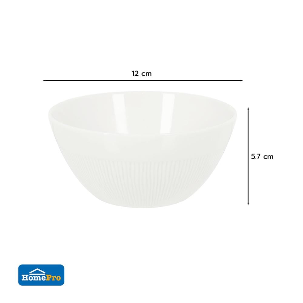 ชาม FINE PORCELAIN 5 นิ้ว KECH NEO SILK WHITE