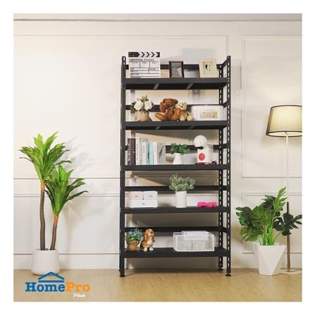 ชั้นวางของ 5 ชั้น FURDINI HOMER TYPE B 100 ซม. สีดำ_5
