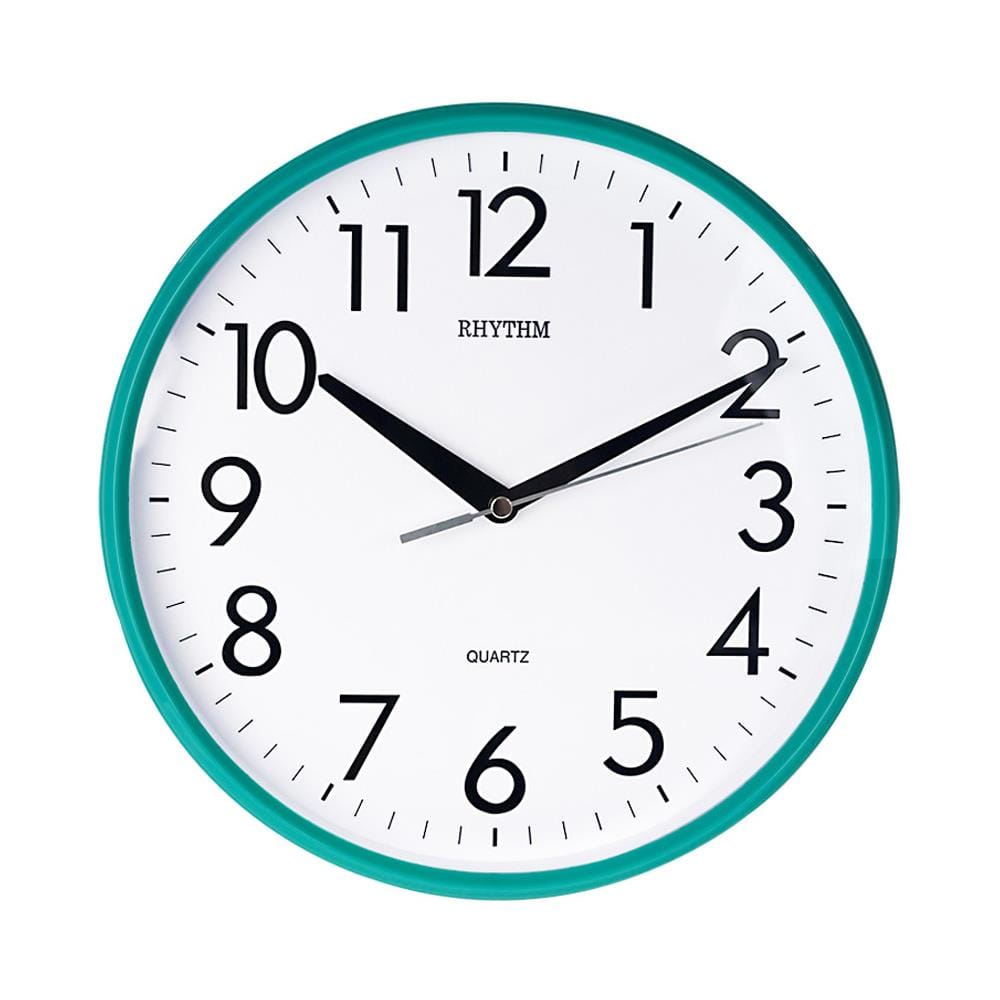 นาฬิกาแขวน RHYTHM CMG716NR05 10 นิ้ว สีเขียว
