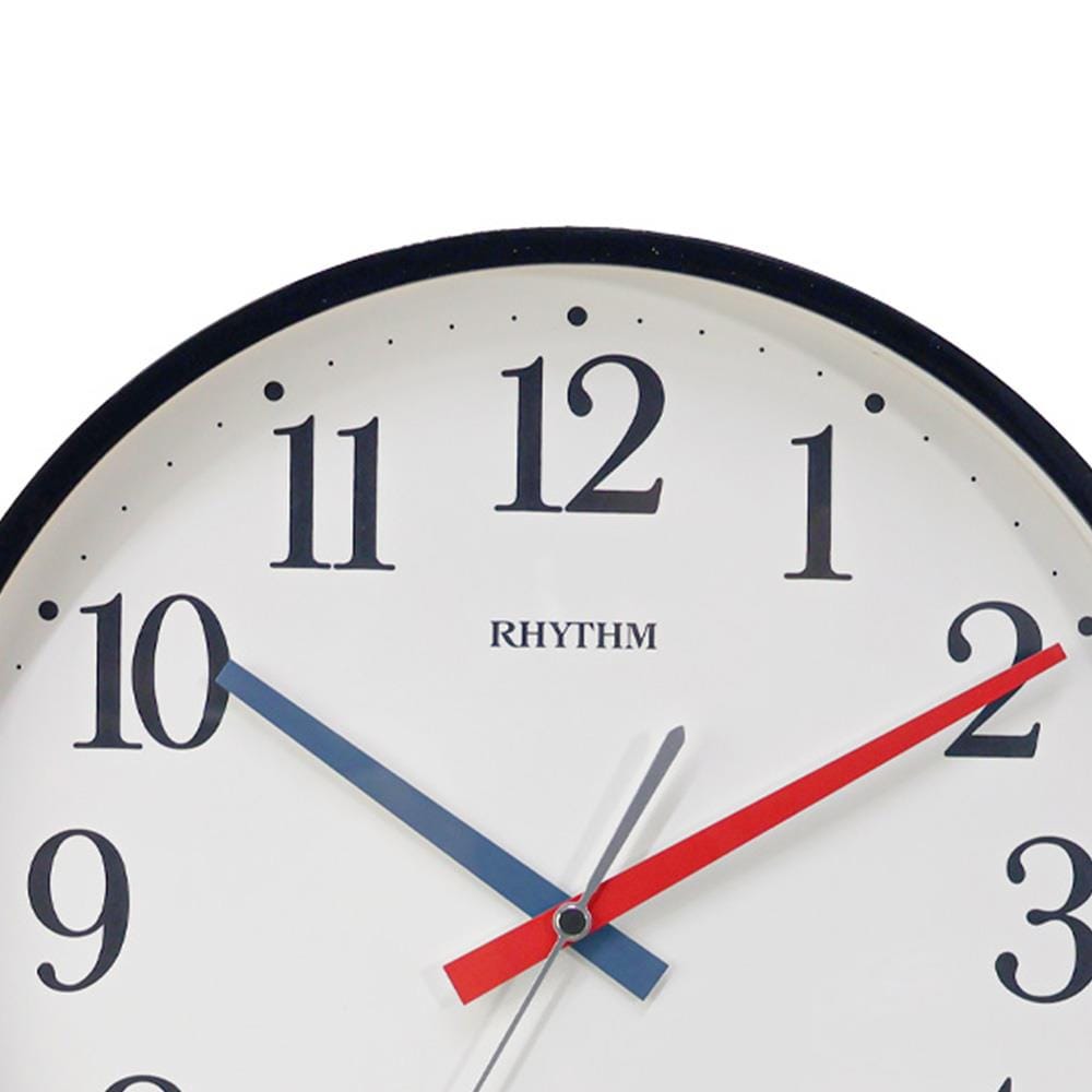 นาฬิกาแขวน RHYTHM CMG619NR02 12 นิ้ว สีดำ