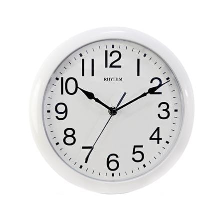 นาฬิกาแขวน RHYTHM CMG621NR03 10.5 นิ้ว สีขาว_0