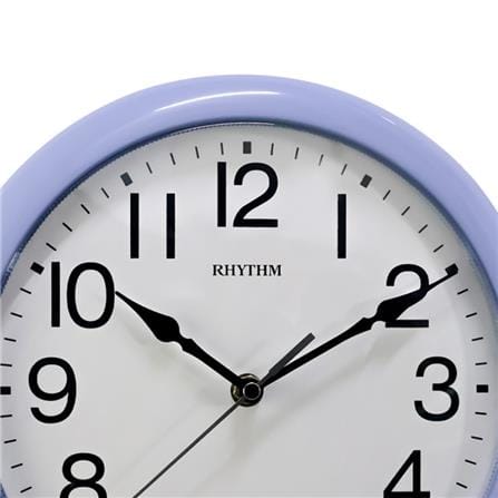 นาฬิกาแขวน RHYTHM CMG621NR04 10.5 นิ้ว สีฟ้า_1