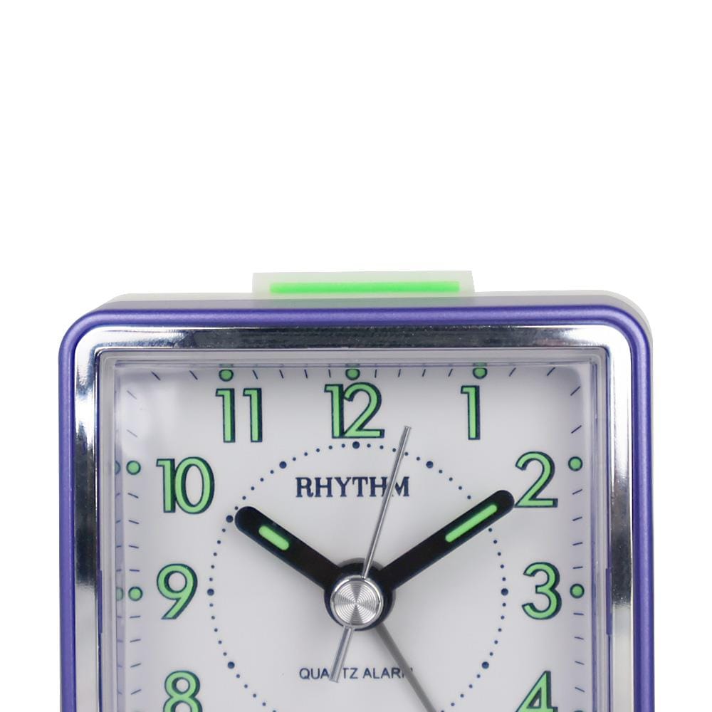 นาฬิกาปลุก RHYTHM CRE210NR12 2.2 นิ้ว สีม่วง