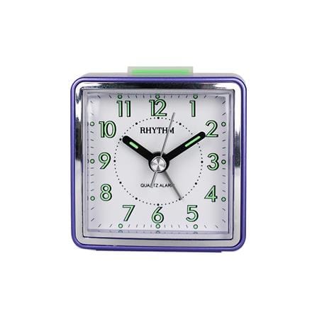 นาฬิกาปลุก RHYTHM CRE210NR12 2.2 นิ้ว สีม่วง_0