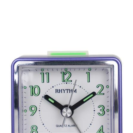 นาฬิกาปลุก RHYTHM CRE210NR12 2.2 นิ้ว สีม่วง_1