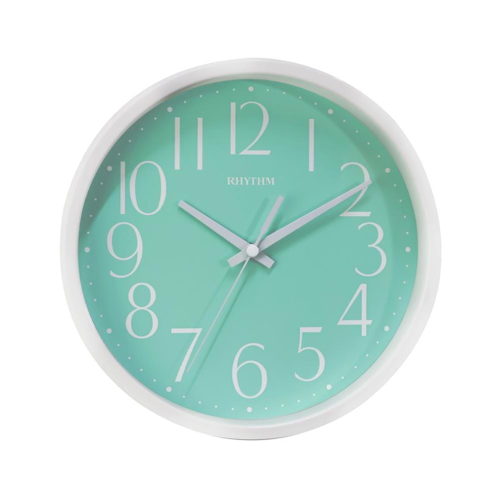 นาฬิกาแขวน RHYTHM CMG625NR05 9 นิ้ว สีเขียว