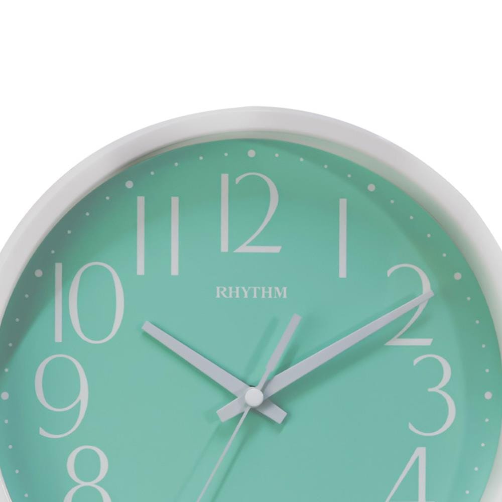 นาฬิกาแขวน RHYTHM CMG625NR05 9 นิ้ว สีเขียว