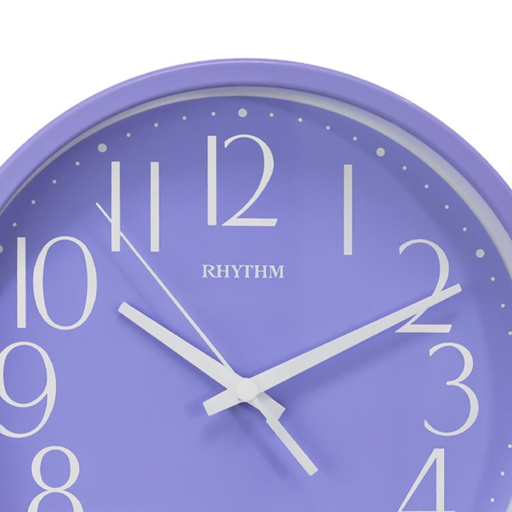นาฬิกาแขวน RHYTHM CMG625NR12 9 นิ้ว สีม่วง