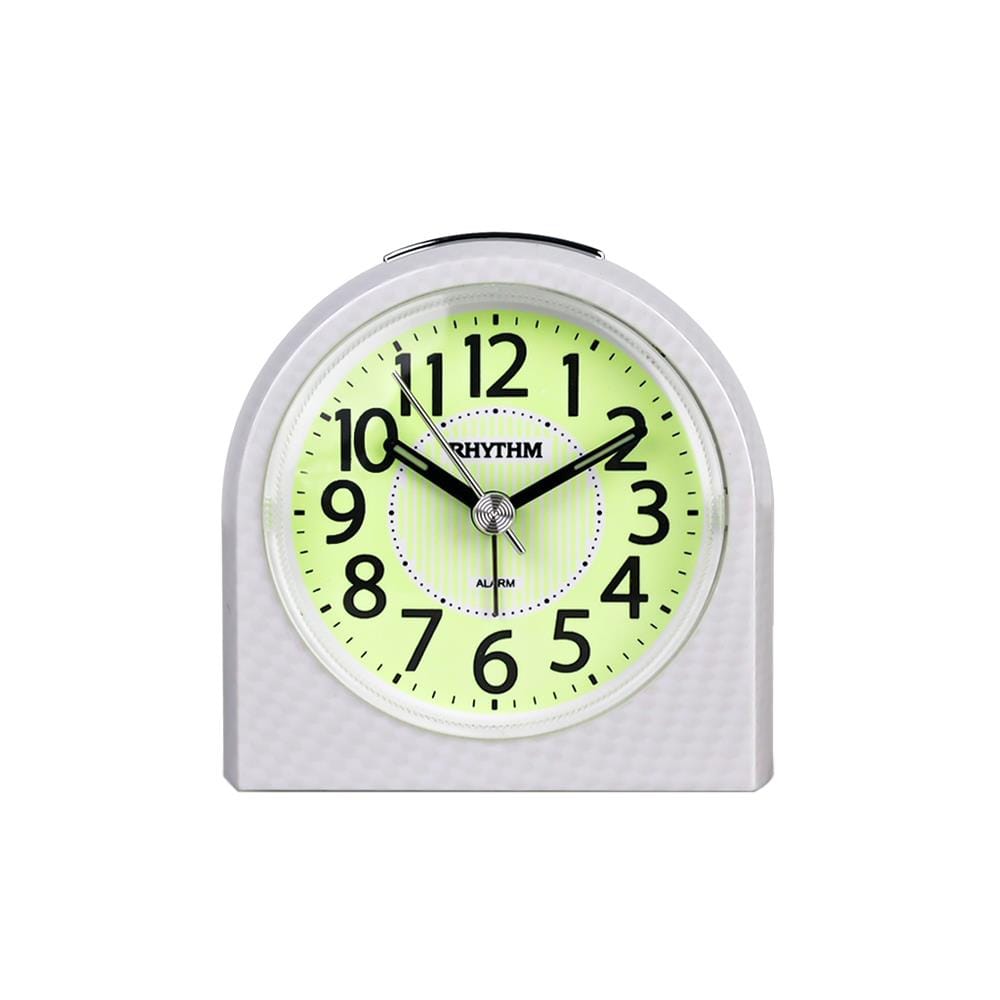 นาฬิกาปลุก RHYTHM CRE854NR03 3 นิ้ว สีขาว
