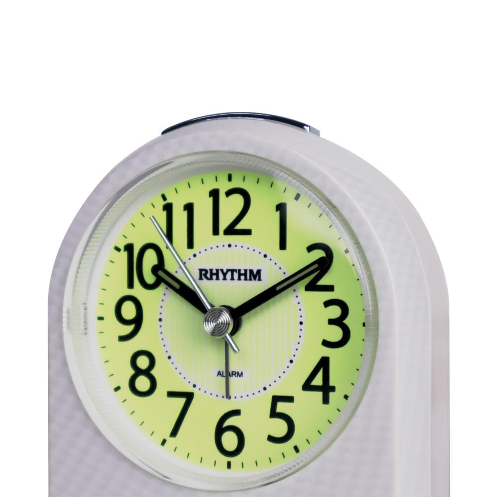 นาฬิกาปลุก RHYTHM CRE854NR03 3 นิ้ว สีขาว