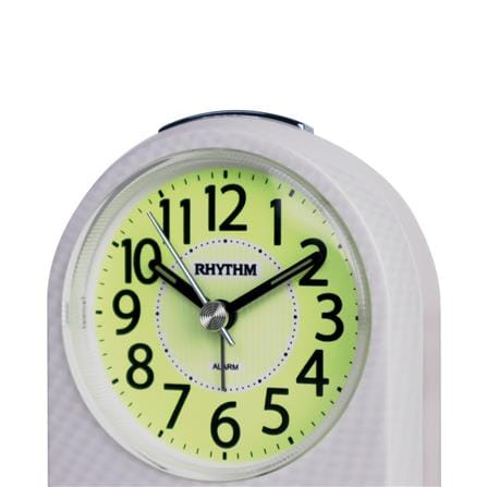 นาฬิกาปลุก RHYTHM CRE854NR03 3 นิ้ว สีขาว_1