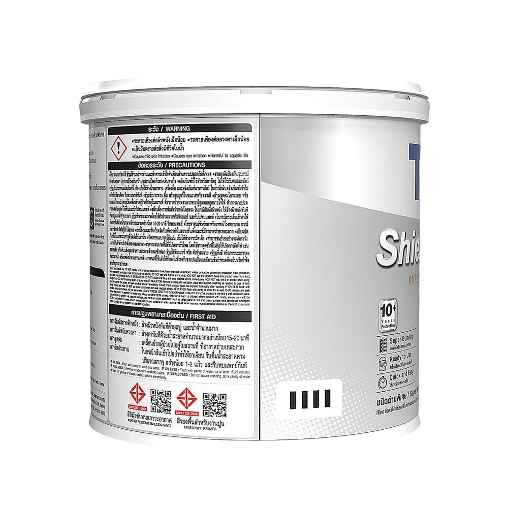 สีน้ำทาฝ้า ชนิดด้าน TOA SHIELD EXPERT E999 สี CEILING GREY 1 แกลลอน