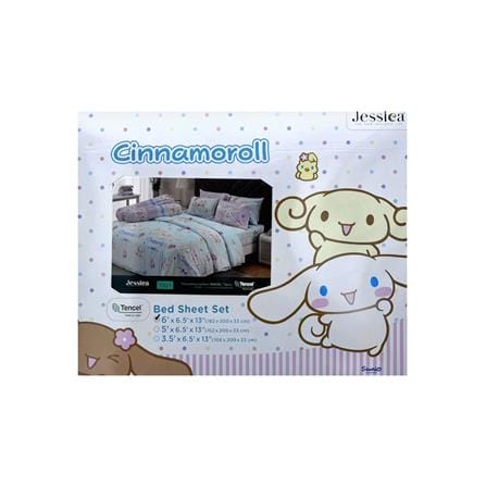 ชุดผ้าปูที่นอน 6 ฟุต 5 ชิ้น JESSICA CINNAMOROLL 20164-T021_3
