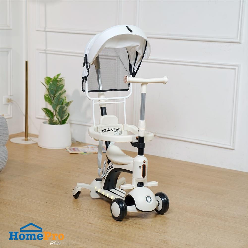 สกู๊ตเตอร์เด็ก GRANDE JSCN669 สีครีม