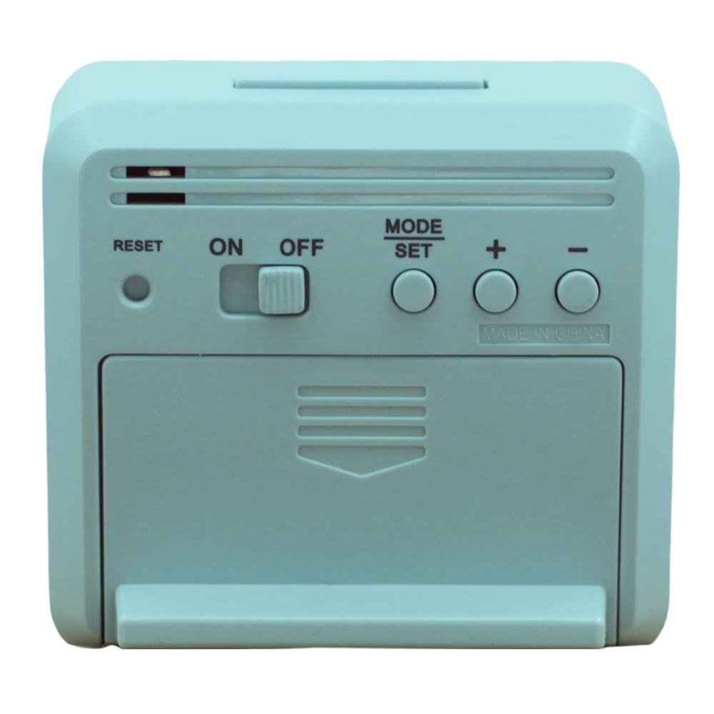 นาฬิกาดิจิทัล SEIKO CLOCKS QHL097L 2.3X2.5 นิ้ว สีฟ้า