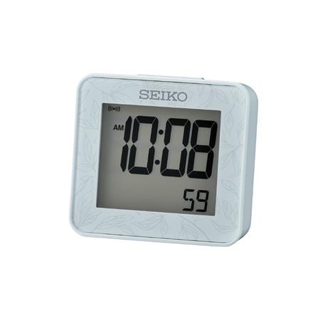 นาฬิกาดิจิทัล SEIKO CLOCKS QHL097L 2.3X2.5 นิ้ว สีฟ้า