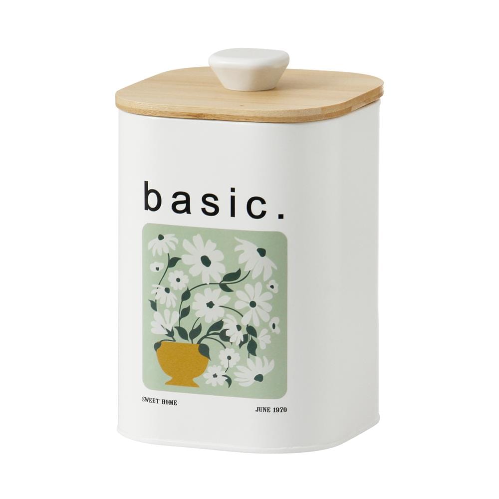 ขวดโหลเหลี่ยมฝาดึง KECH ALL BLOOM BASIC SS 1.4 ลิตร