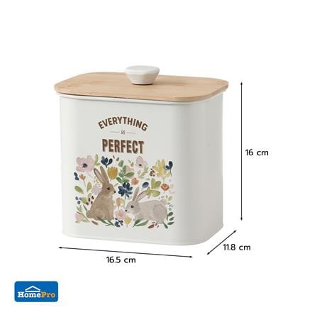 ขวดโหลเหลี่ยมฝาดึง KECH BUNNY BOX 2.3 ลิตร_5