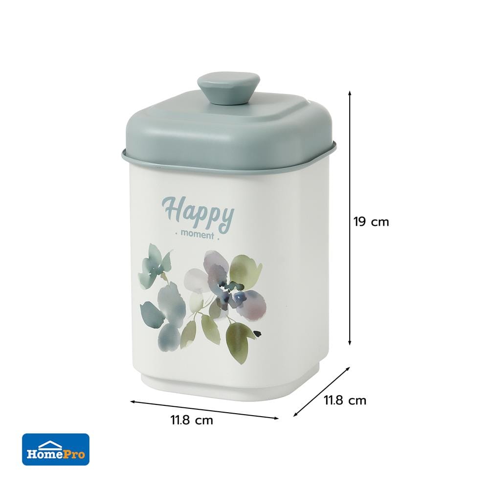 ขวดโหลเหลี่ยมฝาดึง KECH PICKER 1.5 ลิตร สีเขียว