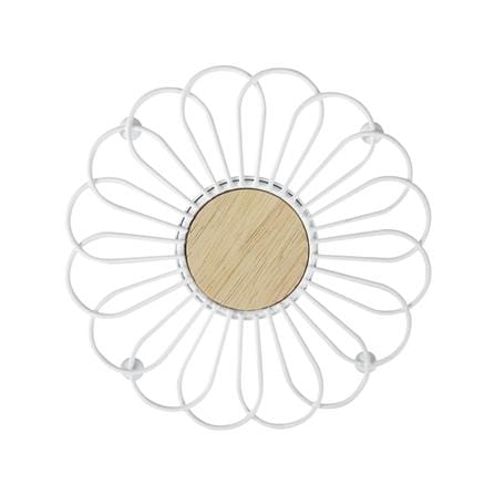 ที่รองภาชนะร้อนกลม KECH FLORIST สีขาว_2