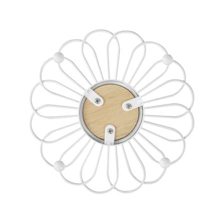 ที่รองภาชนะร้อนกลม KECH FLORIST สีขาว_3