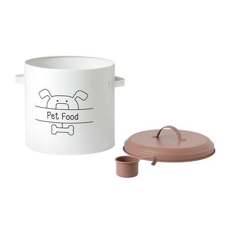 ขวดโหลกลมฝาดึง KECH PET FOOD 9.95 ลิตร สีขาว_3