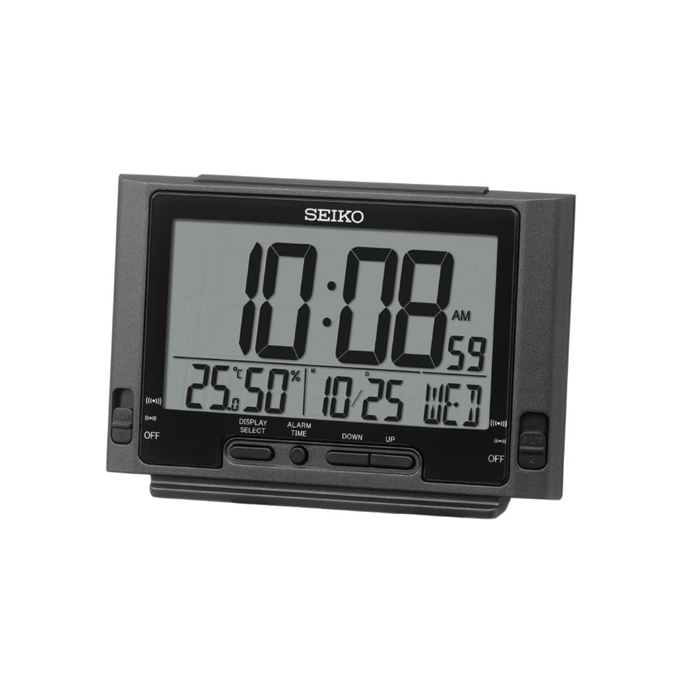 นาฬิกาดิจิทัล SEIKO CLOCKS QHL095K 3.5X5 นิ้ว สีดำ