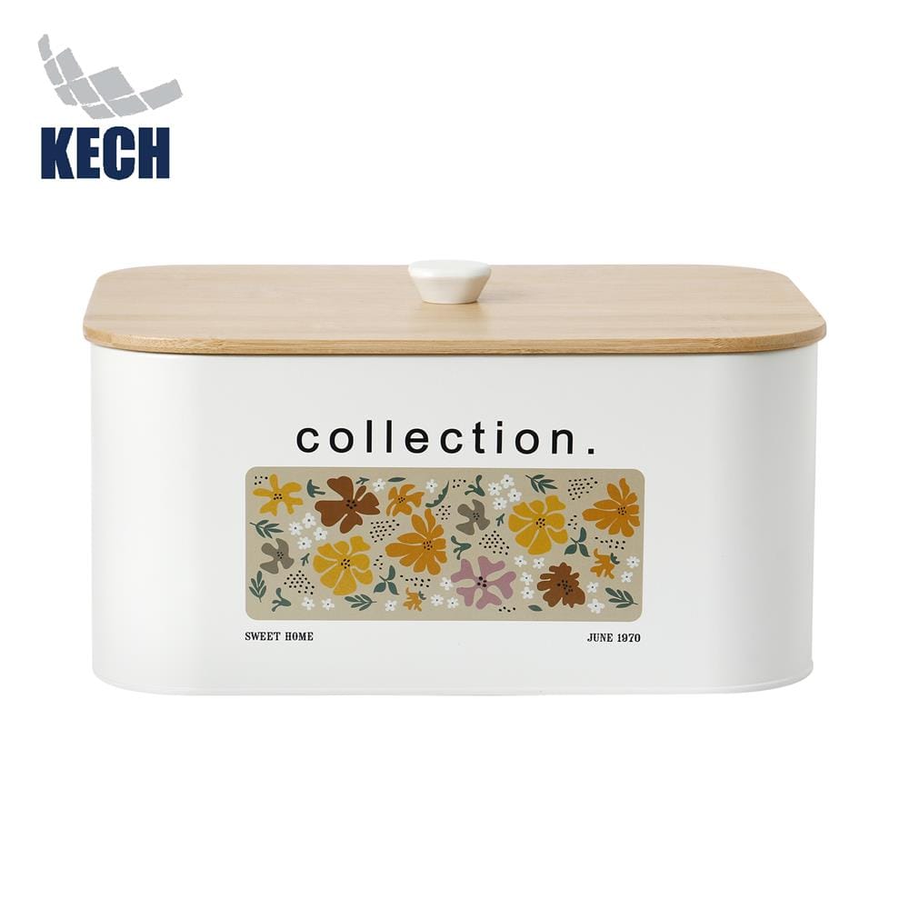 ขวดโหลเหลี่ยมฝาดึง KECH ALL BLOOM BOX L 6.4 ลิตร_1