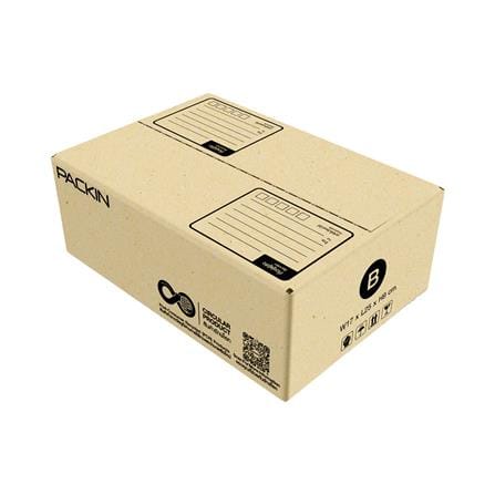 กล่องไปรษณีย์ PACK IN เบอร์ B 17x25x9 ซม. (แพ็ก 20 ชิ้น)_2
