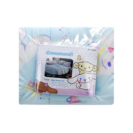 ชุดผ้าปูที่นอน 6 ฟุต (ชุด 6 ชิ้น) JESSICA CINNAMOROLL 20209-T021_3