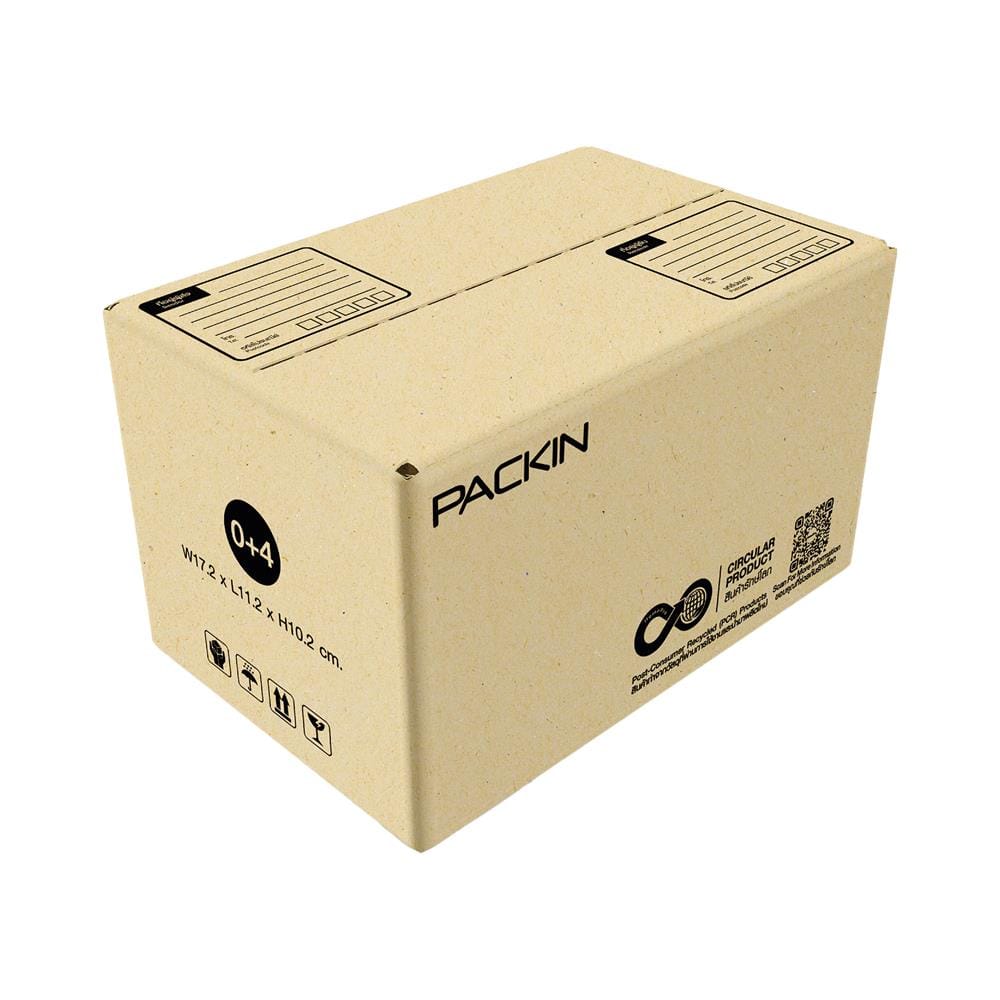 กล่องไปรษณีย์ PACK IN เบอร์ 0+4 11x17x10 ซม. (แพ็ก 20 ชิ้น)