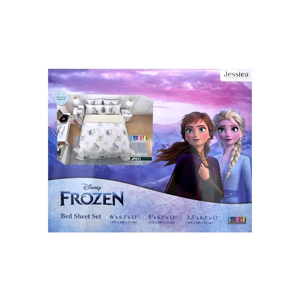 ชุดผ้าปูที่นอน 3.5 ฟุต 3 ชิ้น JESSICA FROZEN 21075-JP011
