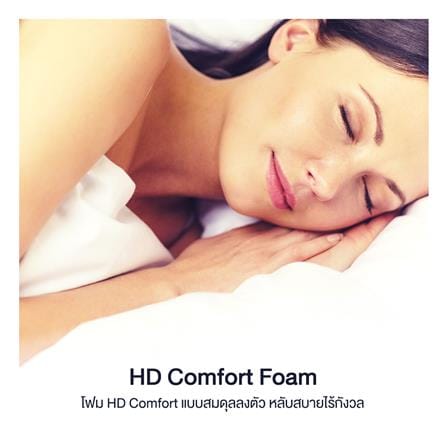 ที่นอนสปริง 3.5 ฟุต LOTUS รุ่น EVAN พร้อมหมอนหนุน 1 ชิ้น_9
