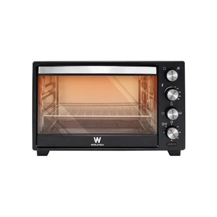 เตาอบเล็กแมนนวล WORLDTECH WT-OV48L สีดำ_0