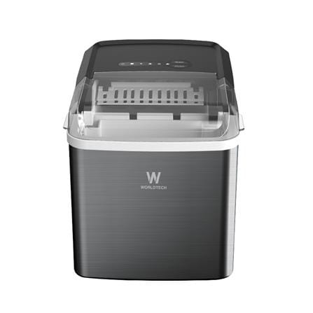 เครื่องทำน้ำแข็งอัตโนมัติ WORLDTECH WT-IM600A 2 ลิตร สีเงิน_1