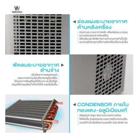 เครื่องทำน้ำแข็งอัตโนมัติ WORLDTECH WT-IM700 1.80 ลิตร สีเงิน_8