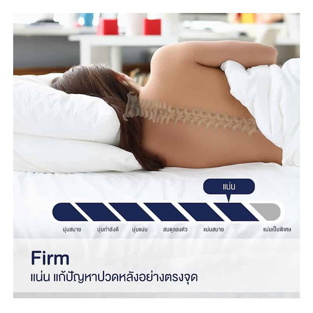 ที่นอนสปริง 6 ฟุต LOTUS รุ่น SUPREME พร้อมหมอนหนุน 2 ชิ้น