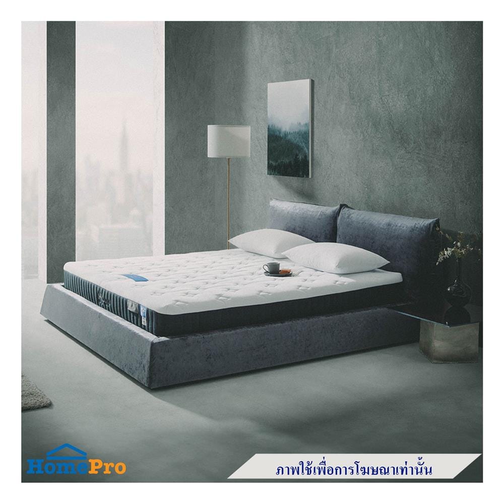 ที่นอนพ็อกเก็ตสปริง 3.5 ฟุต สุญญากาศ LOTUS รุ่น PACE พร้อมหมอนหนุน 1 ชิ้น