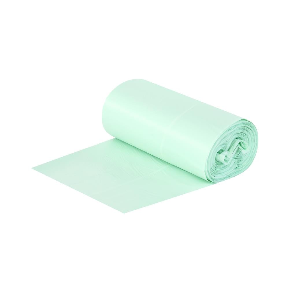 ถุงขยะม้วน CIRCULAR ACCO 18x20 นิ้ว กลิ่นมินต์และเลมอน สีเขียวอ่อน (แพ็ก 30 ใบ)
