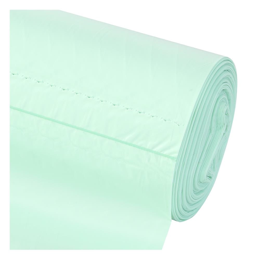 ถุงขยะม้วน CIRCULAR ACCO 24x28 นิ้ว กลิ่นมินต์และเลมอน สีเขียวอ่อน (แพ็ก 15 ใบ)