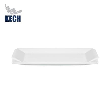 จานเหลี่ยม PORCELAIN 4.5x9 นิ้ว KECH SNOW PROF. TRAY_1
