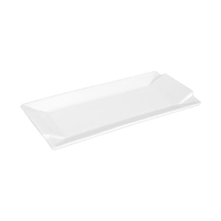 จานเหลี่ยม PORCELAIN 4.5x9 นิ้ว KECH SNOW PROF. TRAY_2